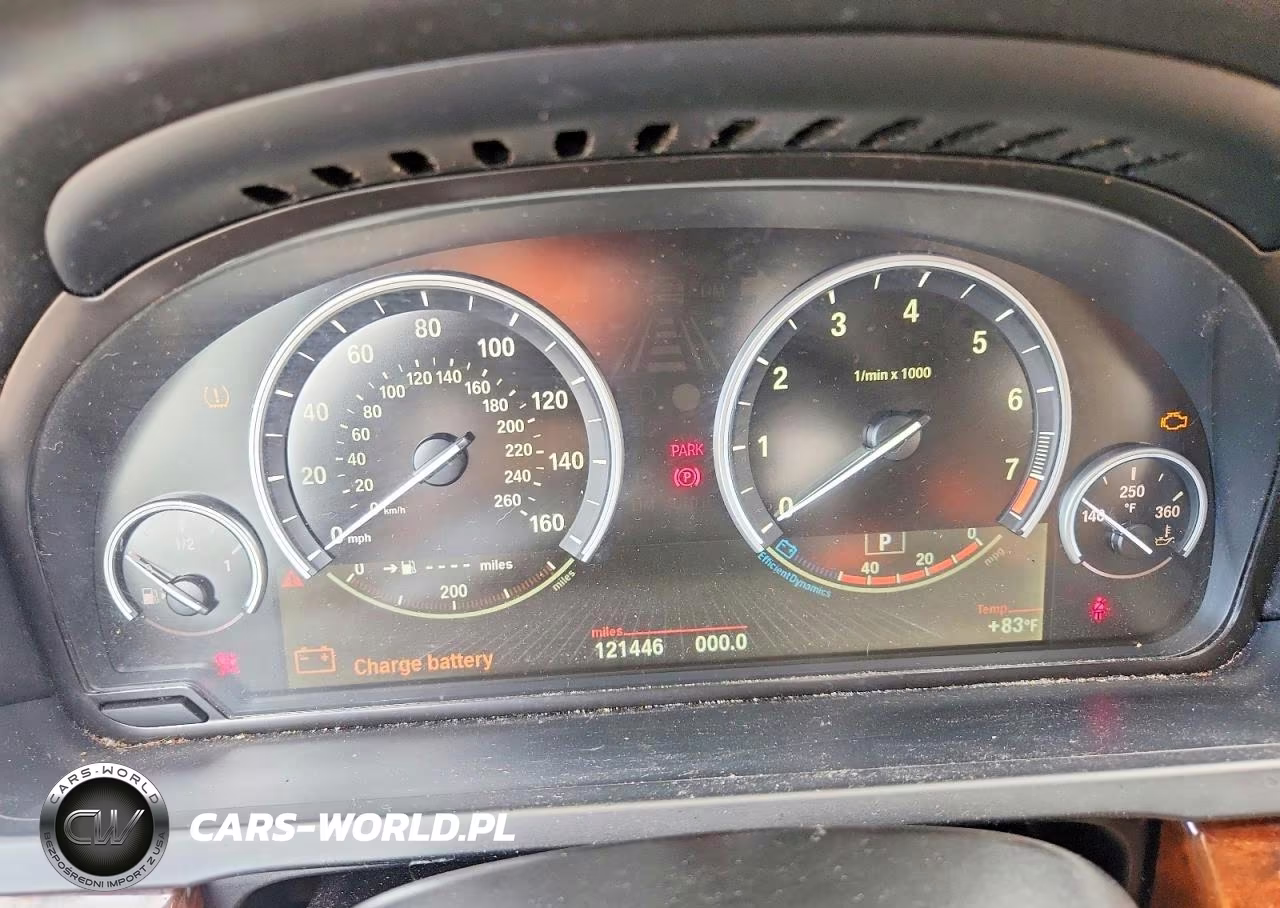 2013 BMW 750 Li VIN:WBAYE8C54DD133463 - 9