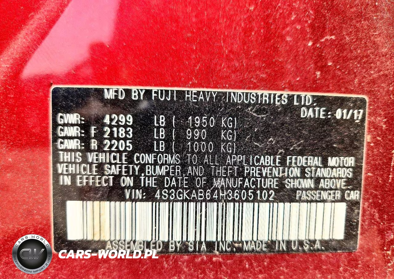 2017 Subaru Impreza Brighton VIN:4S3GKAB64H3605102 - 12