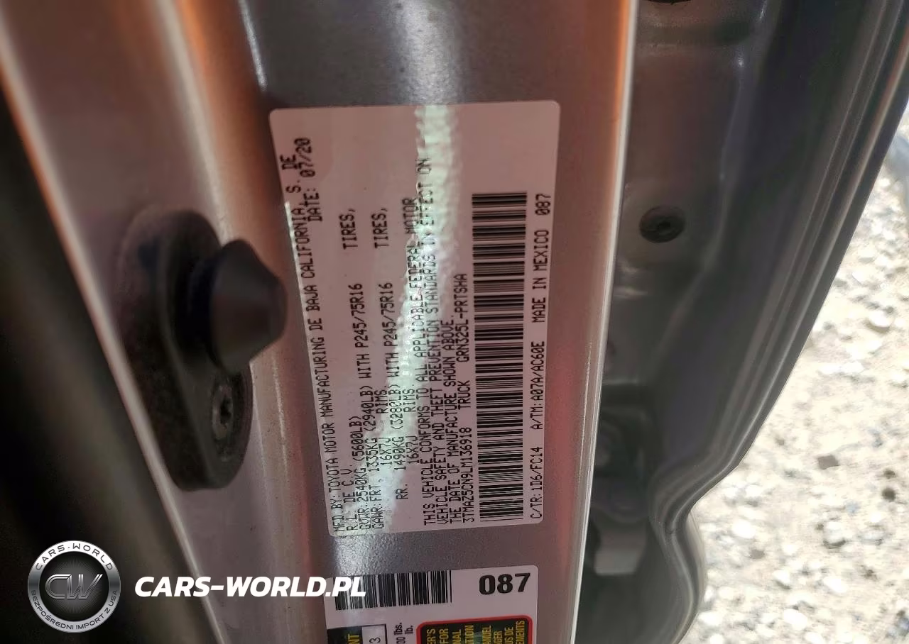 2020 Toyota Tacoma Sr5 V6 VIN:3TMAZ5CN9LM136918 - 12