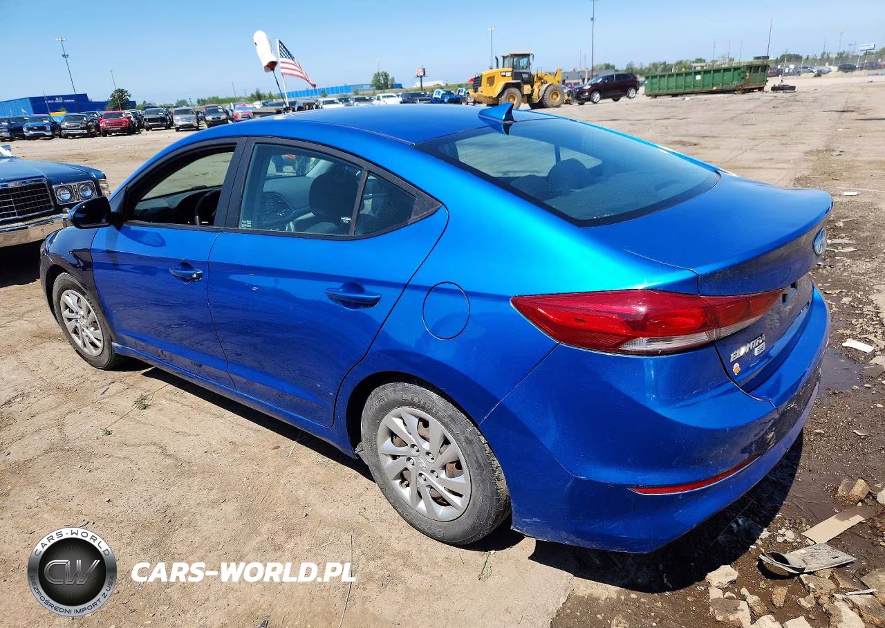2017 Hyundai Elantra Se VIN:KMHD74LF1HU400685 - 2