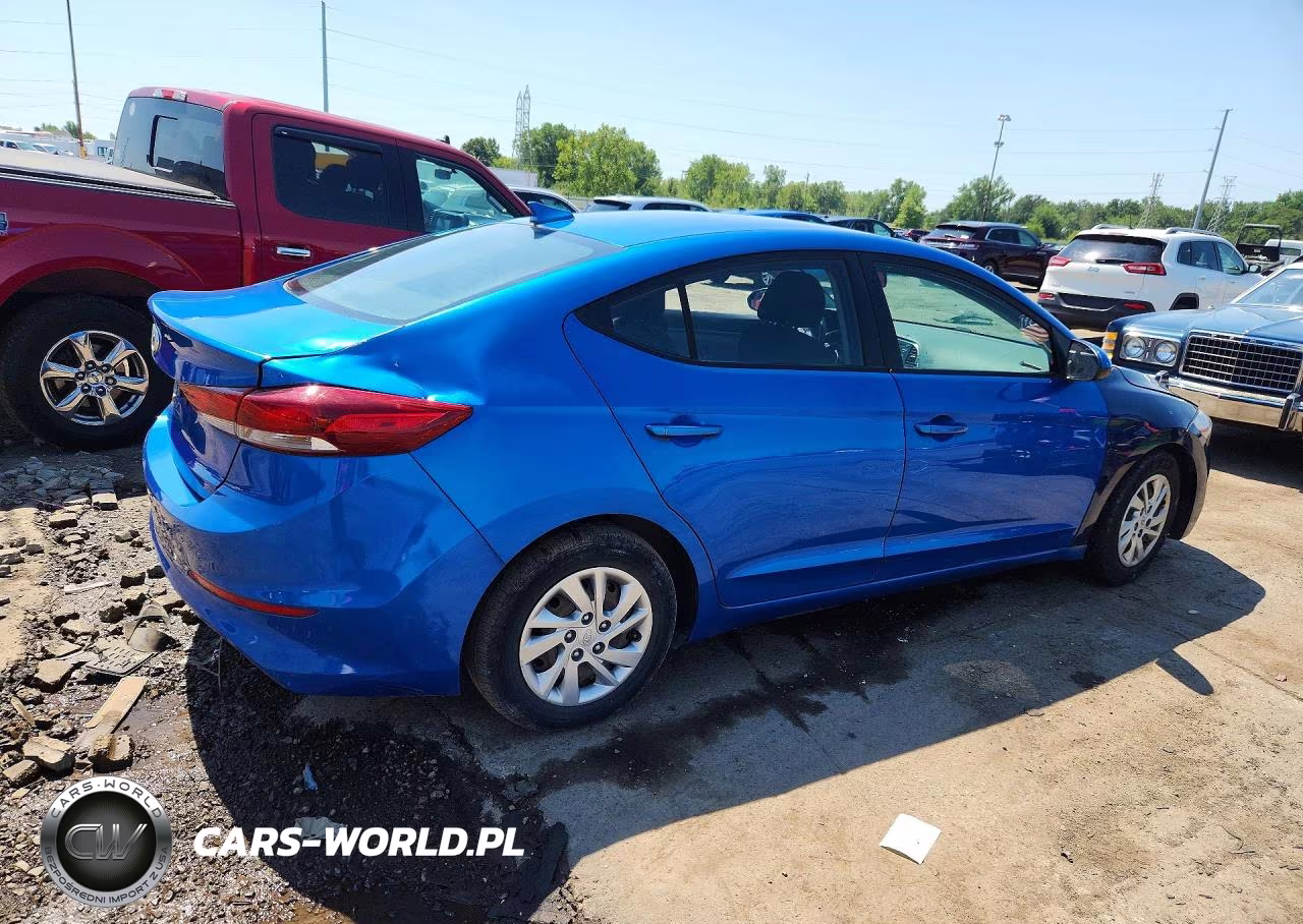 2017 Hyundai Elantra Se VIN:KMHD74LF1HU400685 - 3