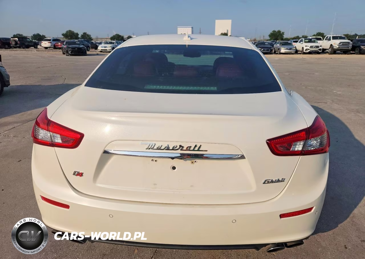 2014 Maserati Ghibli S VIN:ZAM57RTA7E1105755 - 6
