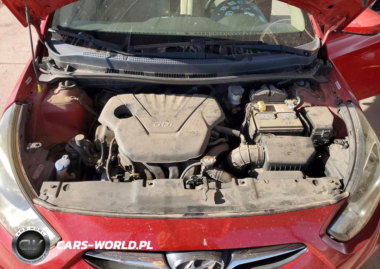 2013 Hyundai Accent Gls VIN:KMHCT4AE3DU350951 - 11