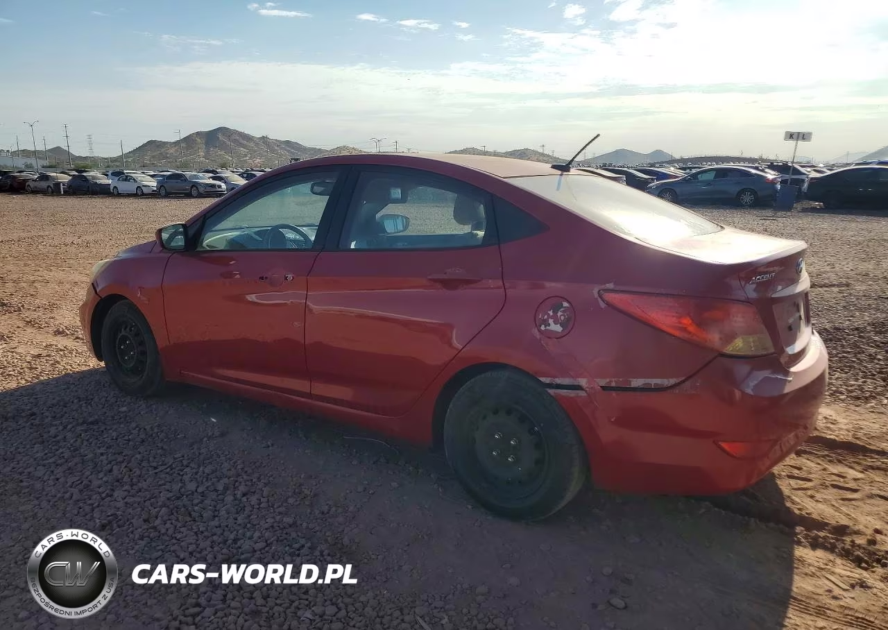 2013 Hyundai Accent Gls VIN:KMHCT4AE3DU350951 - 2