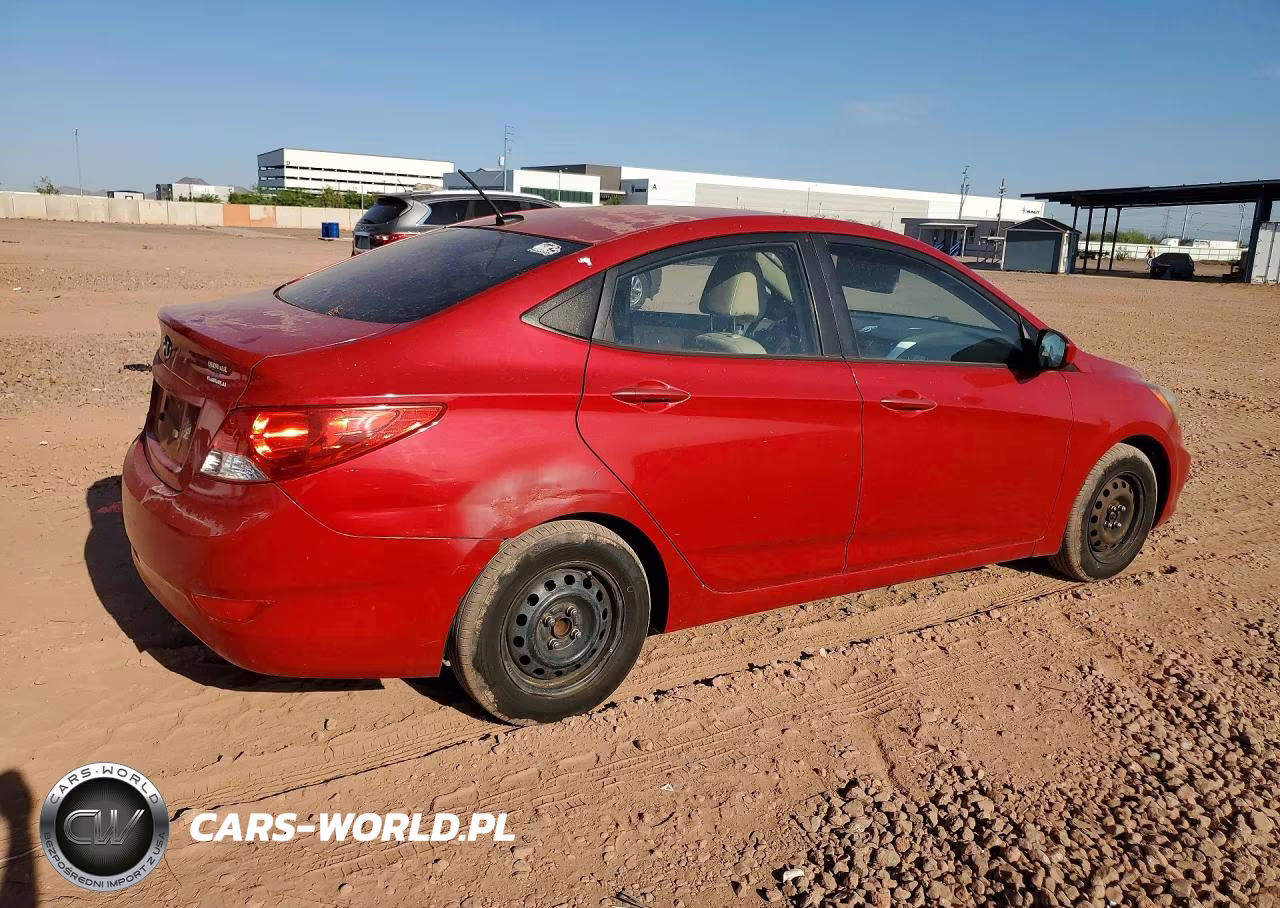 2013 Hyundai Accent Gls VIN:KMHCT4AE3DU350951 - 3