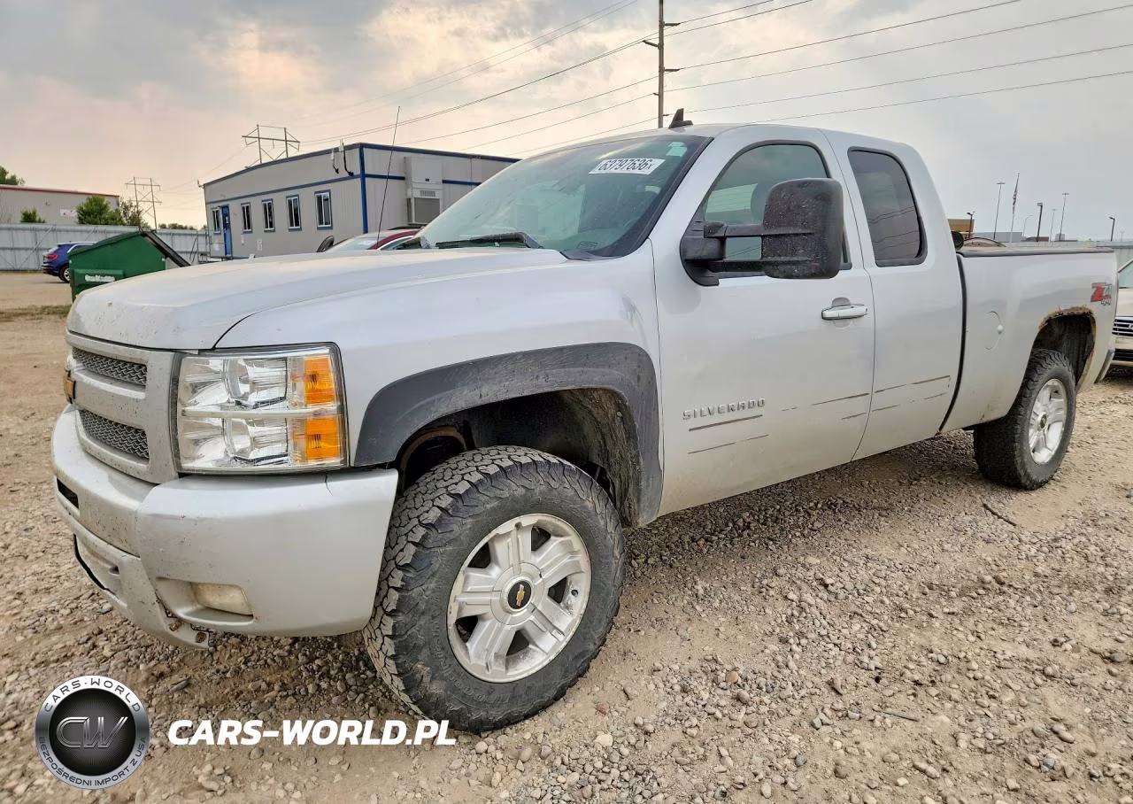 2010 Chevrolet Silverado K1500 Lt VIN:1GCSKSE31AZ252046 - 1