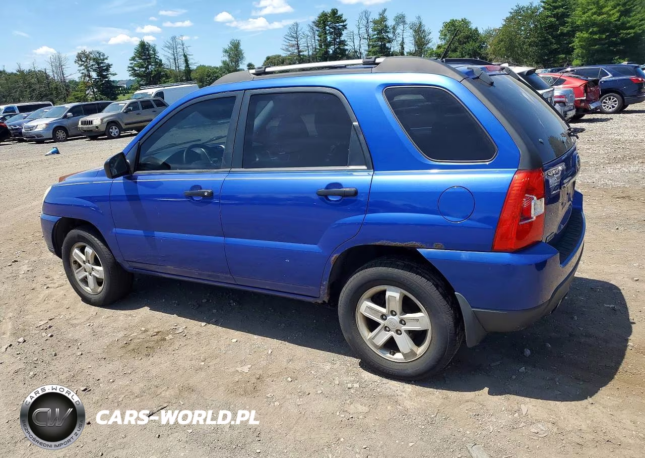 2009 Kia Sportage Lx VIN:KNDJE723897602770 - 2