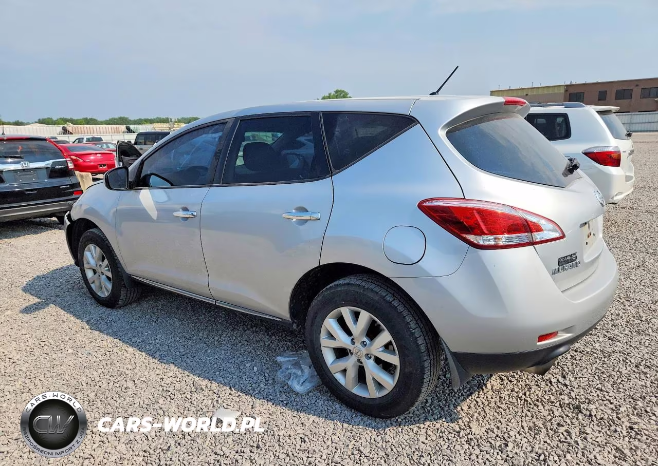 2012 Nissan Murano S VIN:JN8AZ1MW4CW219810 - 2