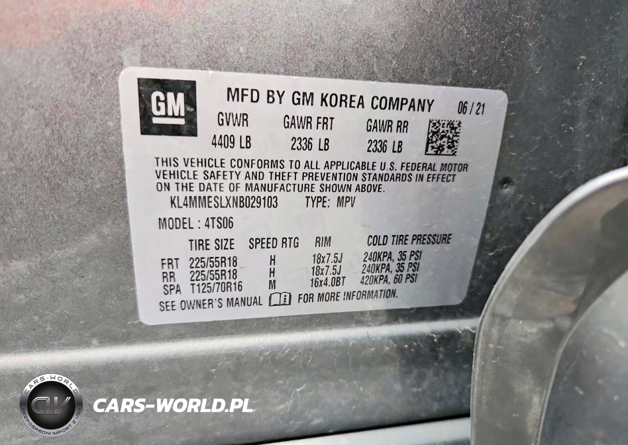 2022 Buick Encore Gx Select VIN:KL4MMESLXNB029103 - 13