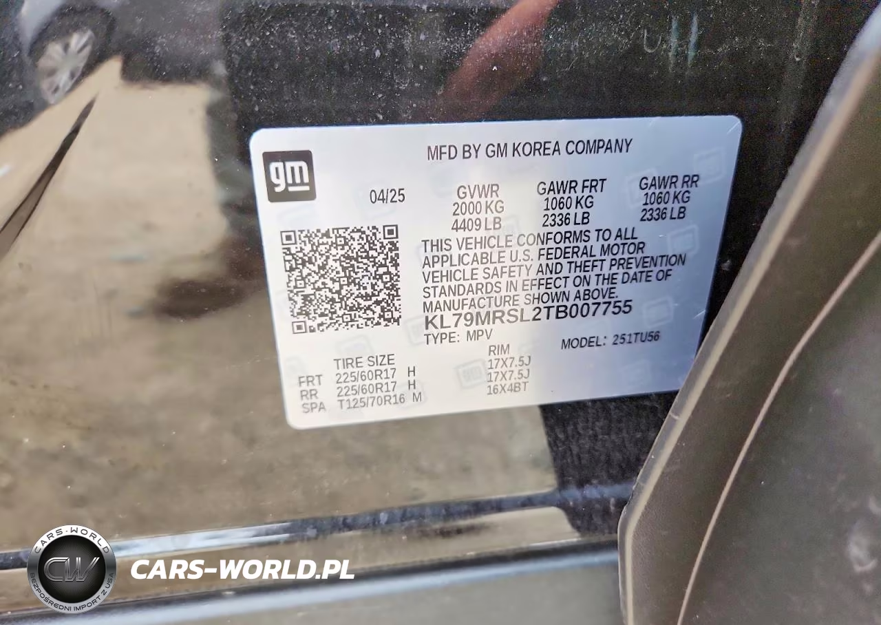 2026 Chevrolet Trailblazer Lt VIN:KL79MRSL2TB007755 - 14