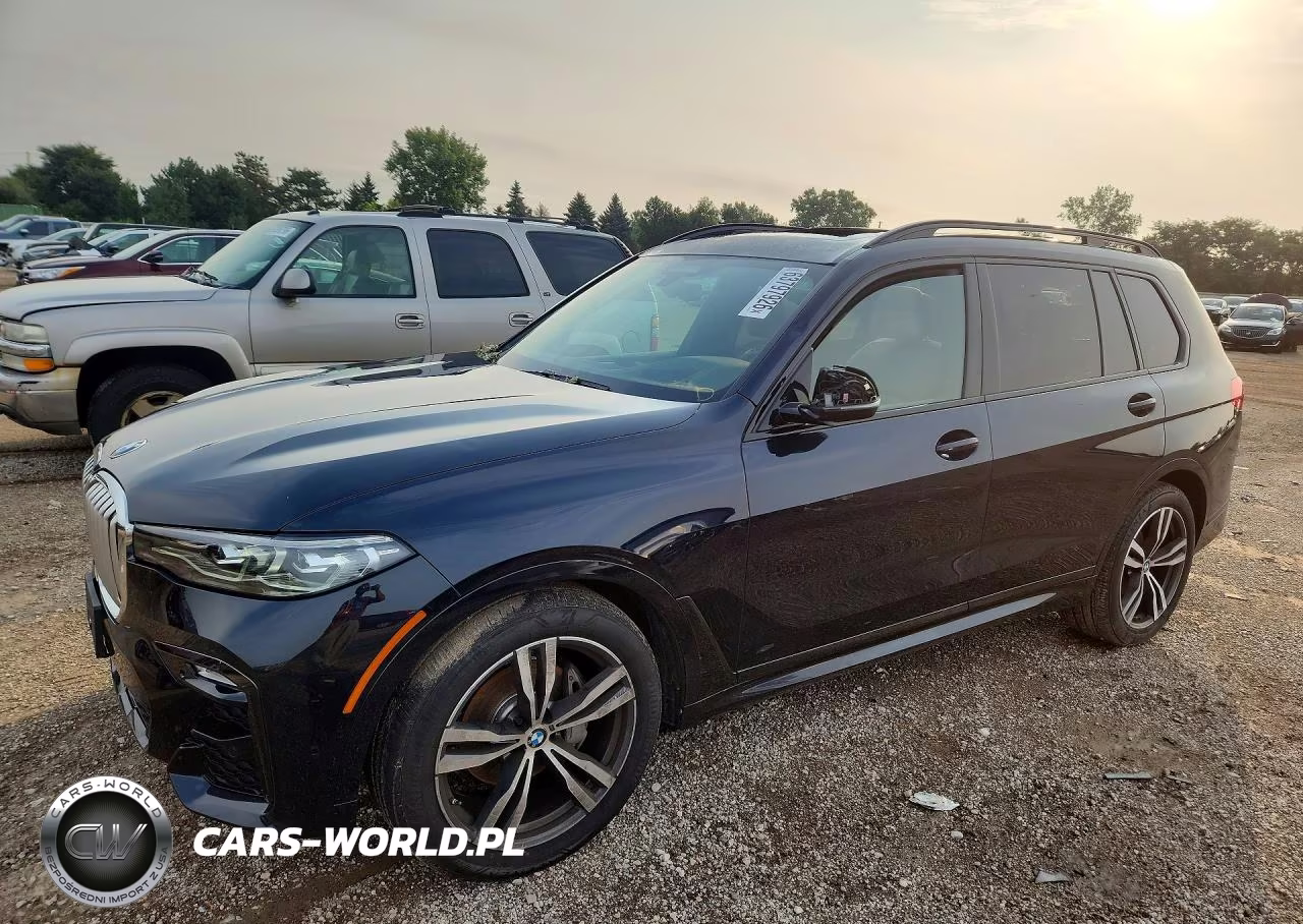 2021 BMW X7 xDrive40I VIN:5UXCW2C07M9E64988 - 1