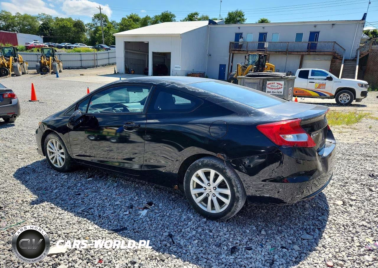 2012 Honda Civic Exl VIN:2HGFG3B15CH518605 - 2