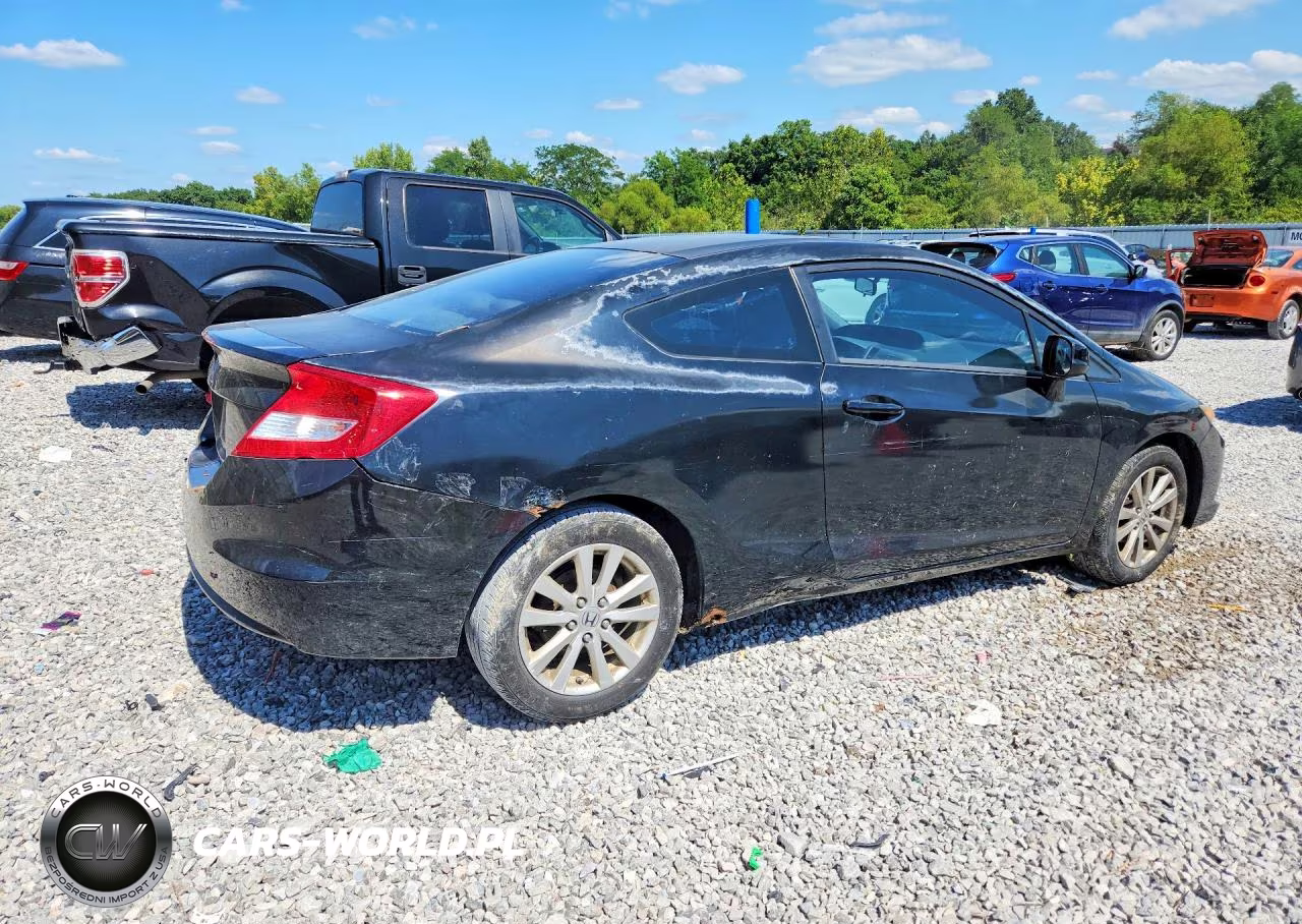 2012 Honda Civic Exl VIN:2HGFG3B15CH518605 - 3