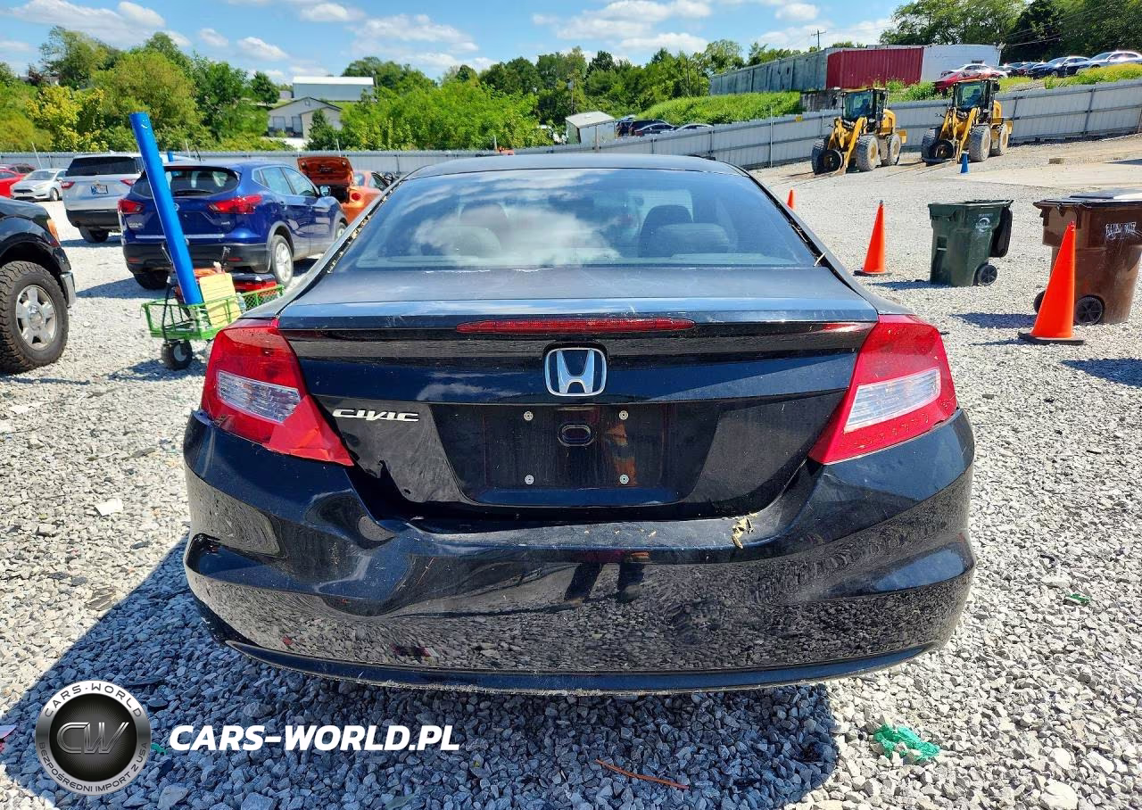 2012 Honda Civic Exl VIN:2HGFG3B15CH518605 - 6