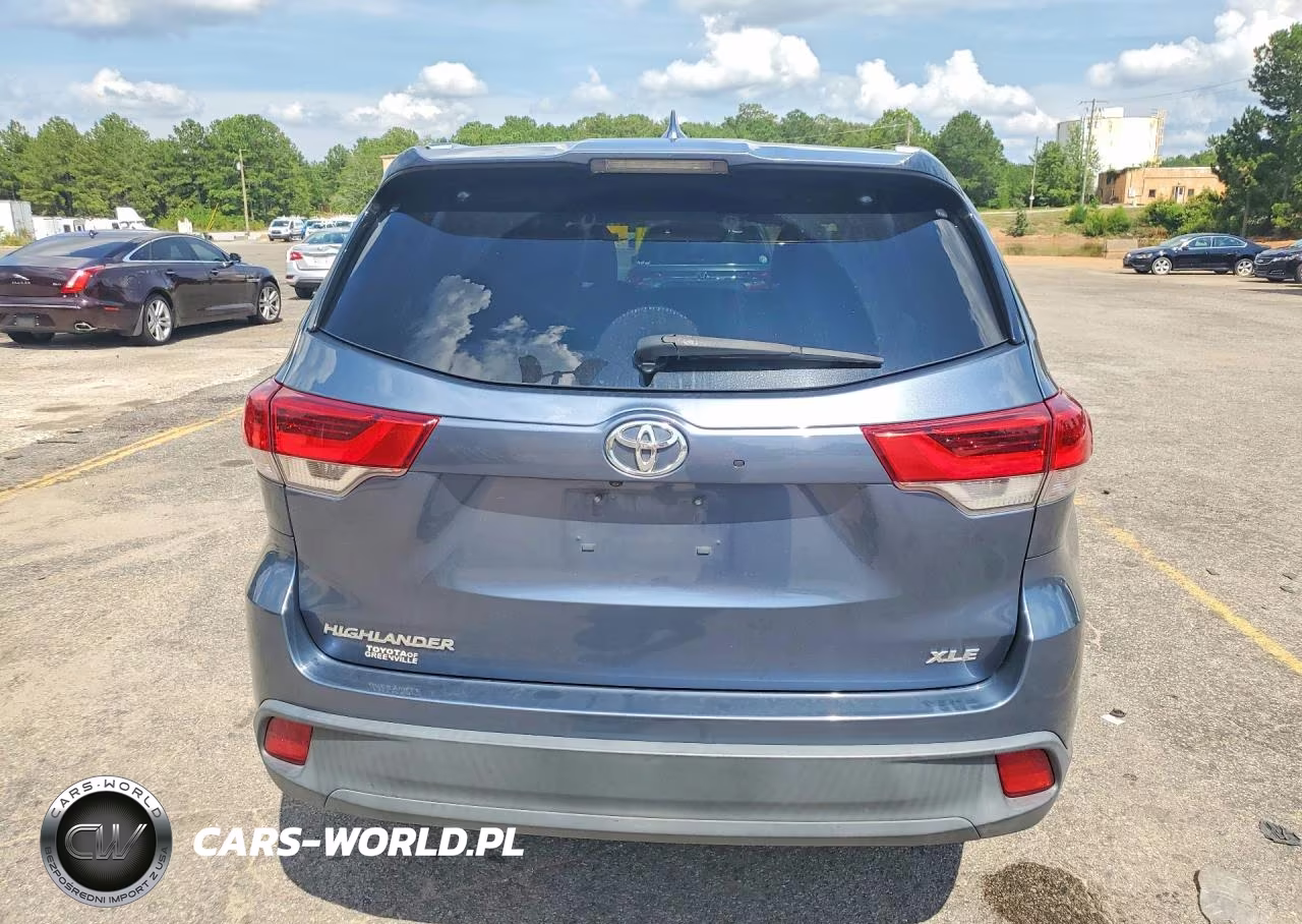 2019 Toyota Highlander Xle VIN:5TDKZRFH5KS301427 - 6