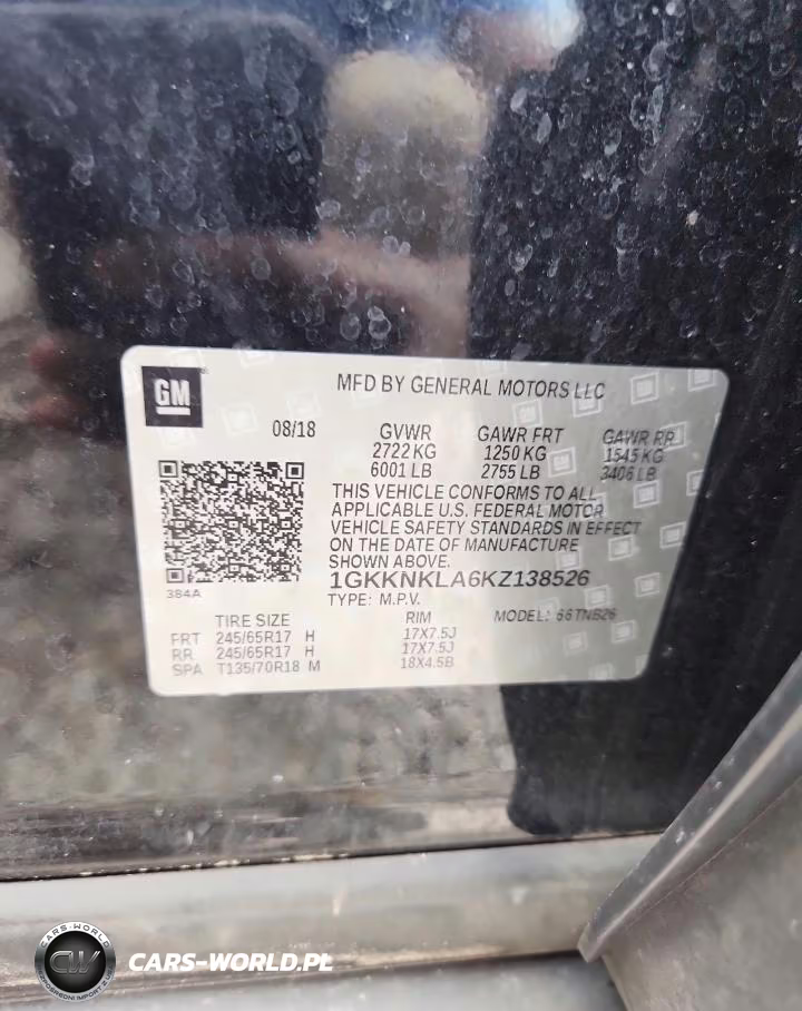 2019 GMC Acadia Sle VIN:1GKKNKLA6KZ138526 - 13