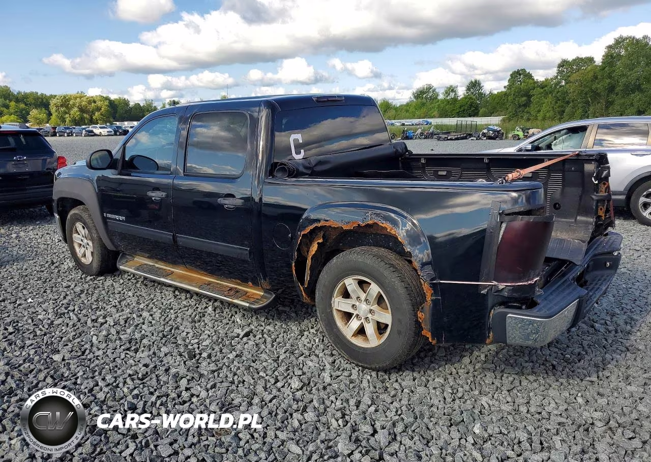 2009 GMC Sierra K1500 Sle VIN:3GTEK23379G210542 - 2