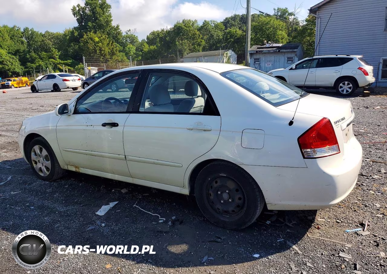 2007 Kia Spectra Lx VIN:KNAFE121275451335 - 2