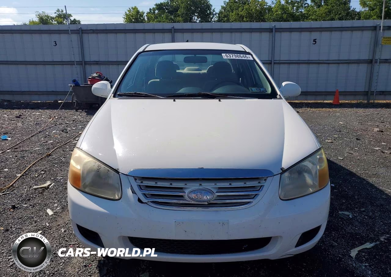 2007 Kia Spectra Lx VIN:KNAFE121275451335 - 5