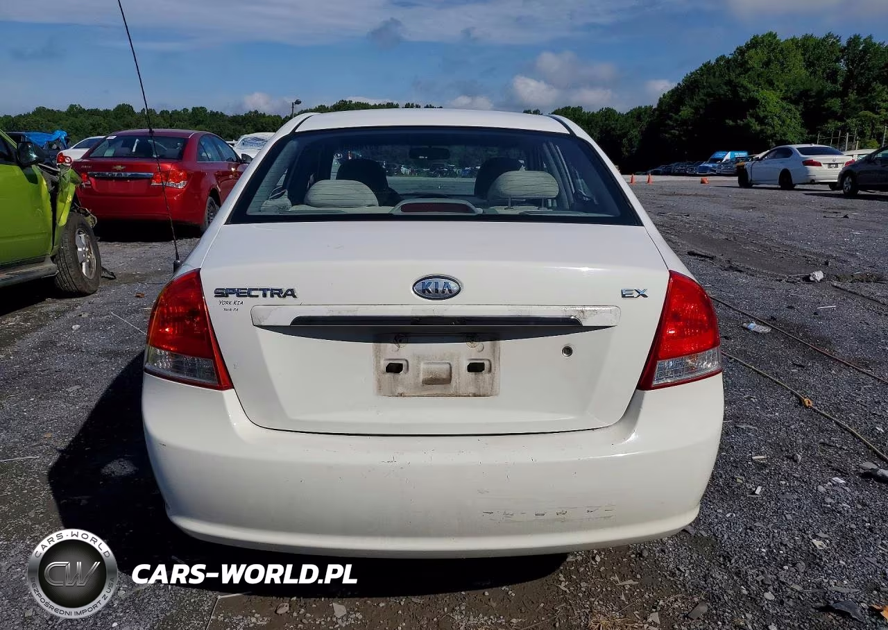 2007 Kia Spectra Lx VIN:KNAFE121275451335 - 6