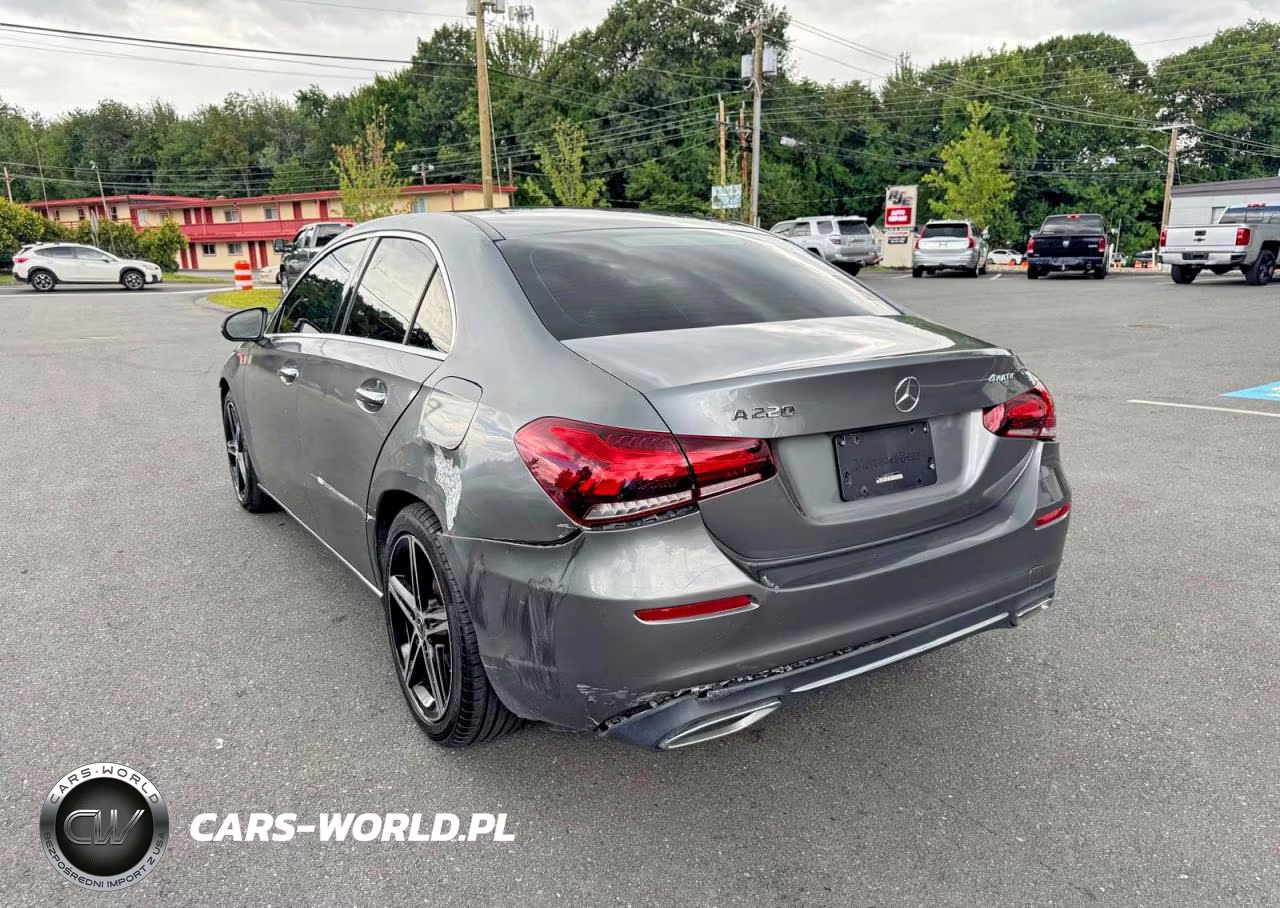 2021 Mercedes-Benz A 220 4Matic VIN:W1K3G4FB0MJ312642 - 2