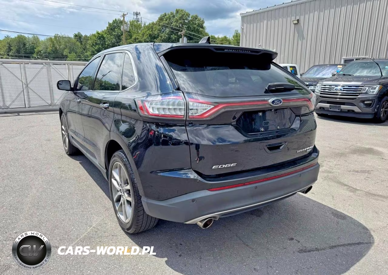 2017 Ford Edge Titanium VIN:2FMPK4K95HBB18756 - 2