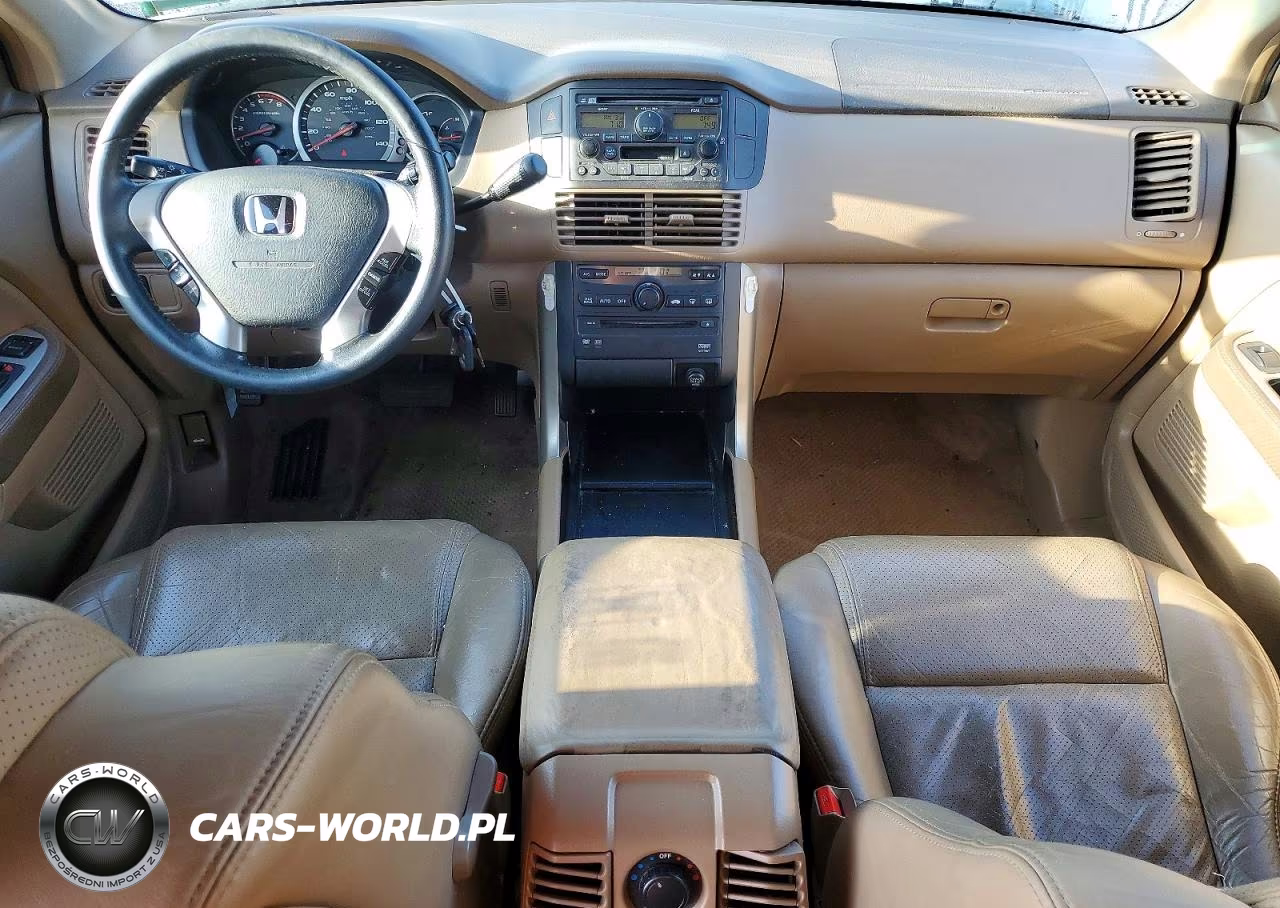 2003 Honda Pilot Exl VIN:2HKYF18663H563612 - 8