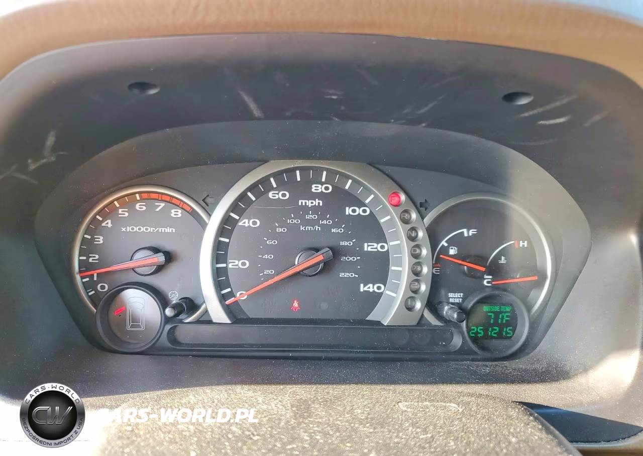 2003 Honda Pilot Exl VIN:2HKYF18663H563612 - 9