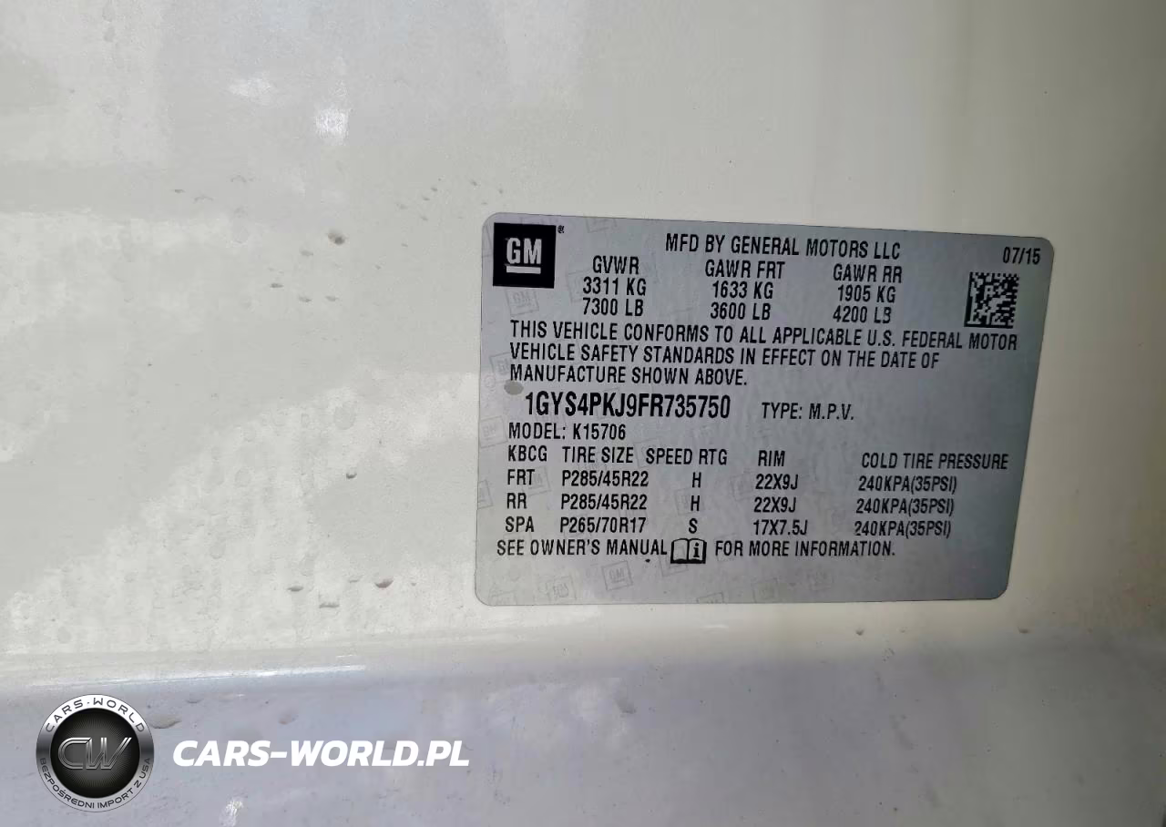 2015 Cadillac Escalade Platinum VIN:1GYS4PKJ9FR735750 - 13