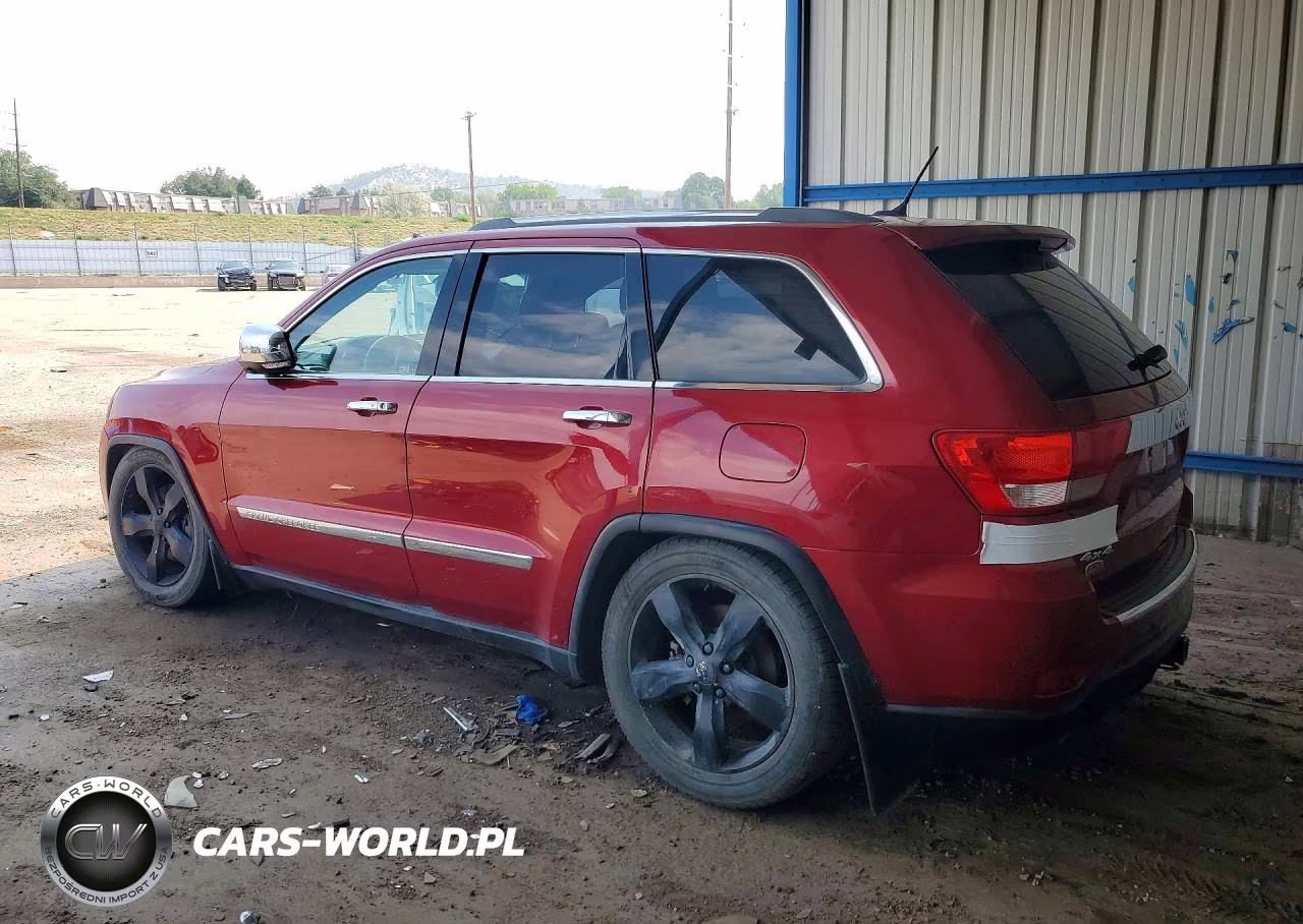 2011 Jeep Grand Cherokee Overland VIN:1J4RR6GTXBC596925 - 2