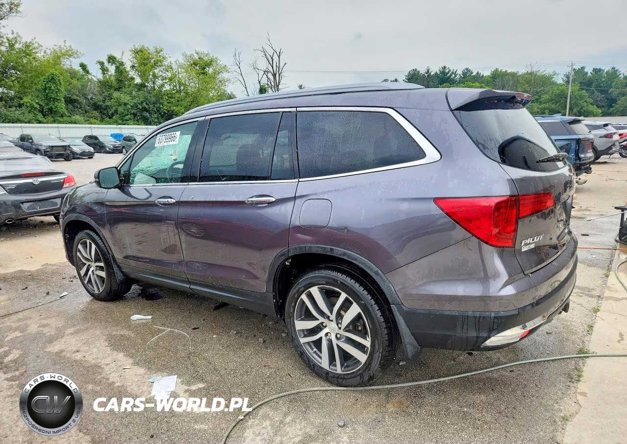 2017 Honda Pilot Elite VIN:5FNYF6H02HB087275 - 2