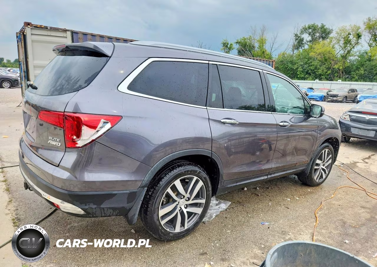 2017 Honda Pilot Elite VIN:5FNYF6H02HB087275 - 3