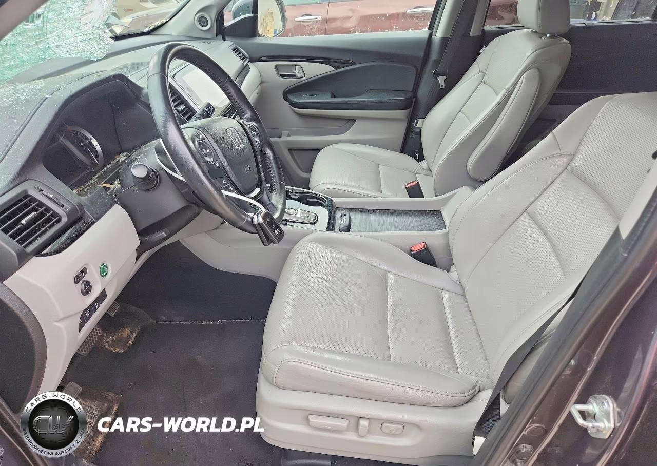 2017 Honda Pilot Elite VIN:5FNYF6H02HB087275 - 7