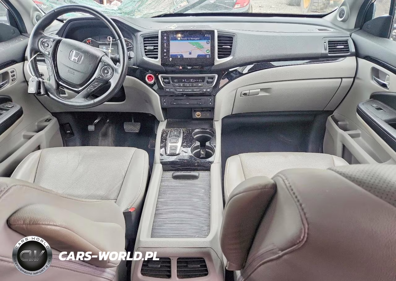 2017 Honda Pilot Elite VIN:5FNYF6H02HB087275 - 8
