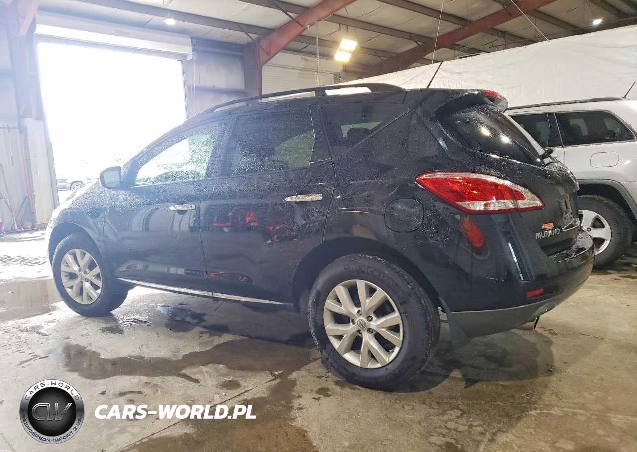 2014 Nissan Murano Sl VIN:JN8AZ1MW7EW520798 - 2