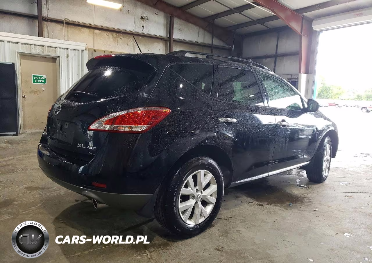 2014 Nissan Murano Sl VIN:JN8AZ1MW7EW520798 - 3