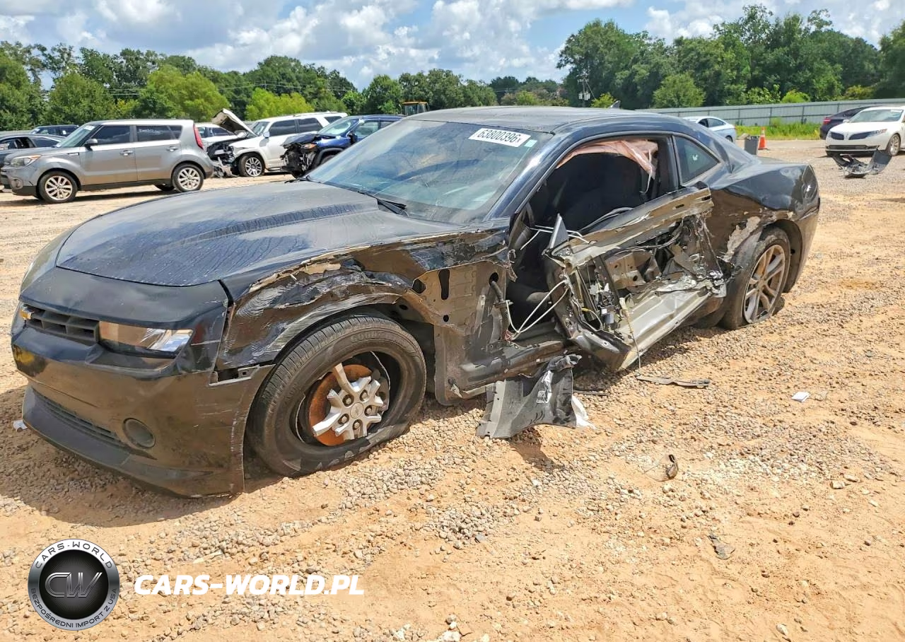 2015 Chevrolet Camaro Lt VIN:2G1FD1E30F9305366 - 1