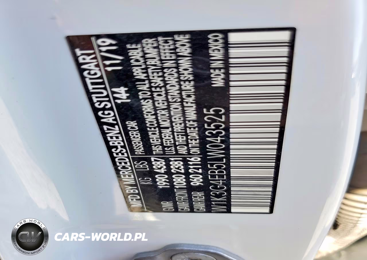 2020 Mercedes-Benz A 220 VIN:W1K3G4EB5LW043525 - 12