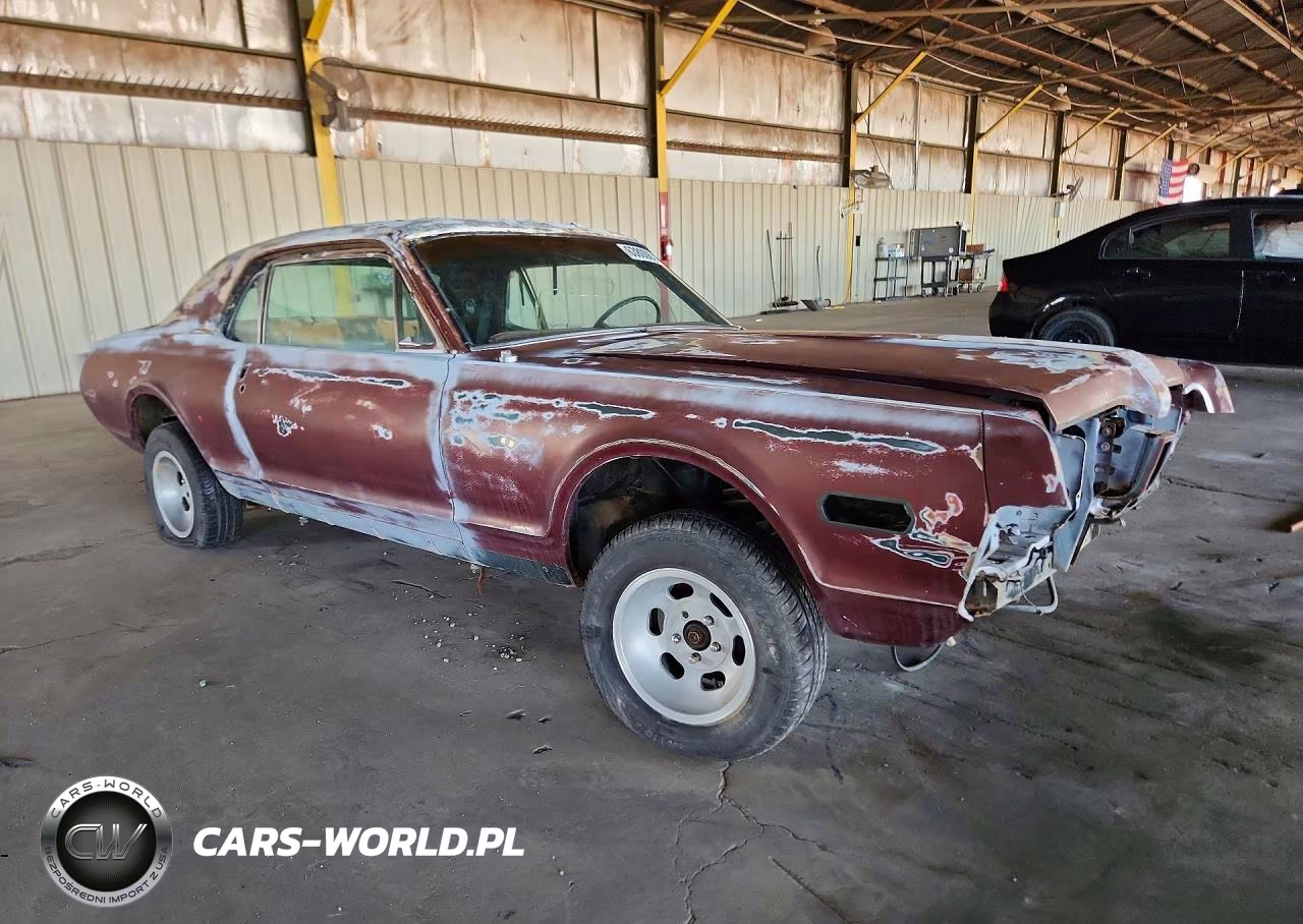 1968 Mercury Cougar VIN:8R93J511777 - 4
