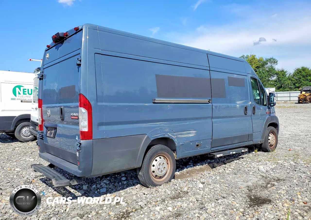 2019 Ram Promaster 3500 Delivery Van VIN:3C6URVJG5KE544513 - 3