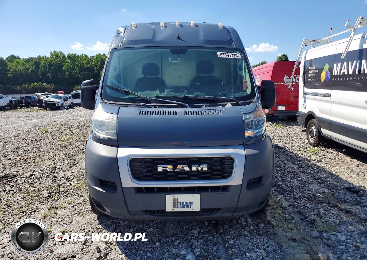 2019 Ram Promaster 3500 Delivery Van VIN:3C6URVJG5KE544513 - 5