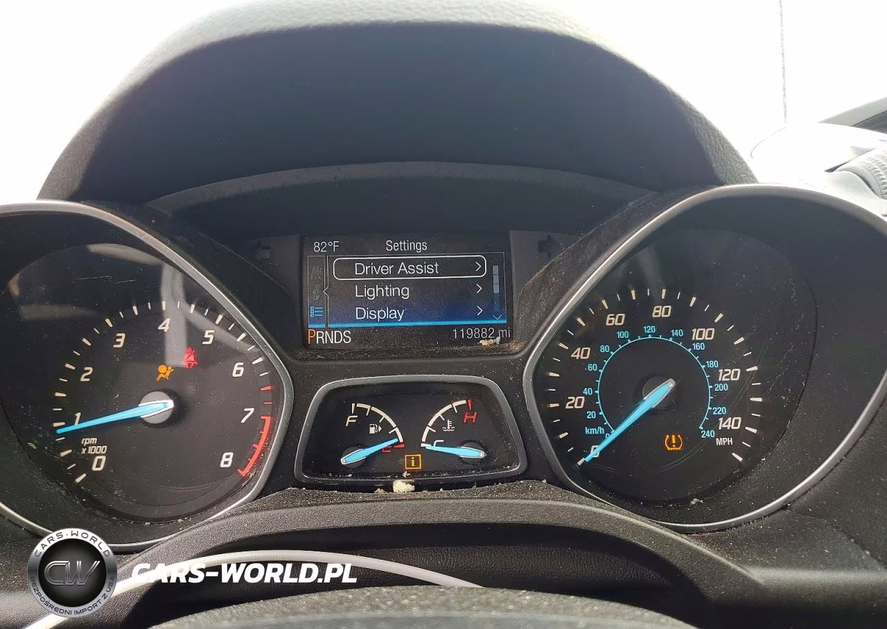 2016 Ford Escape S VIN:1FMCU0F74GUC21038 - 9