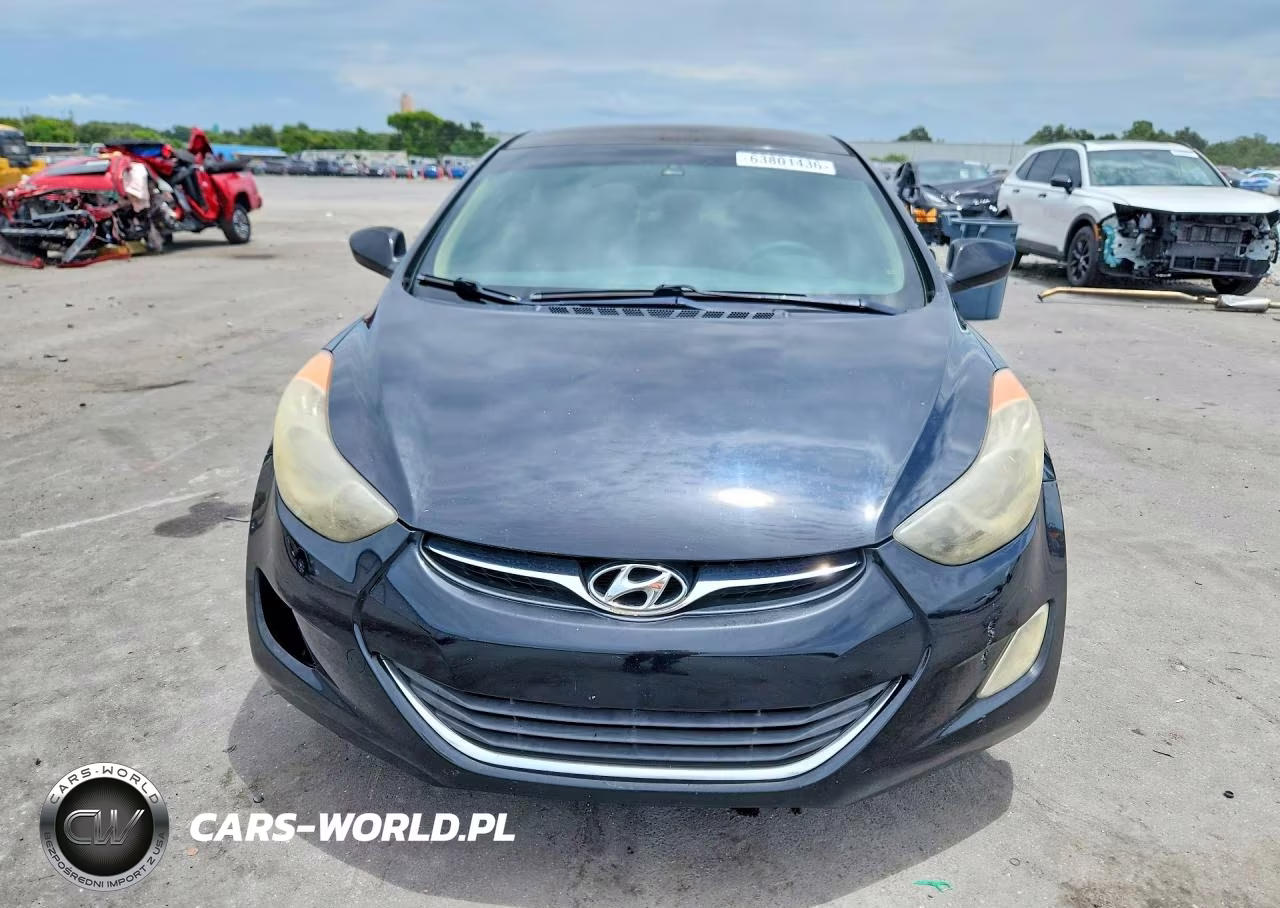 2013 Hyundai Elantra Gls VIN:5NPDH4AE9DH235985 - 5