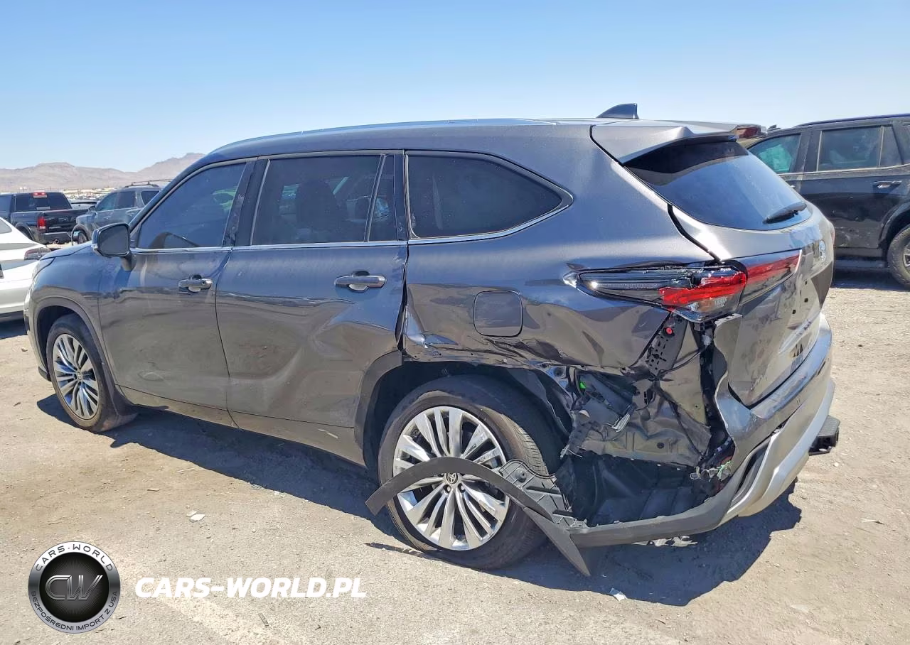 2025 Toyota Highlander Hybrid Platinum VIN:5TDEBRCH7SS646691 - 2