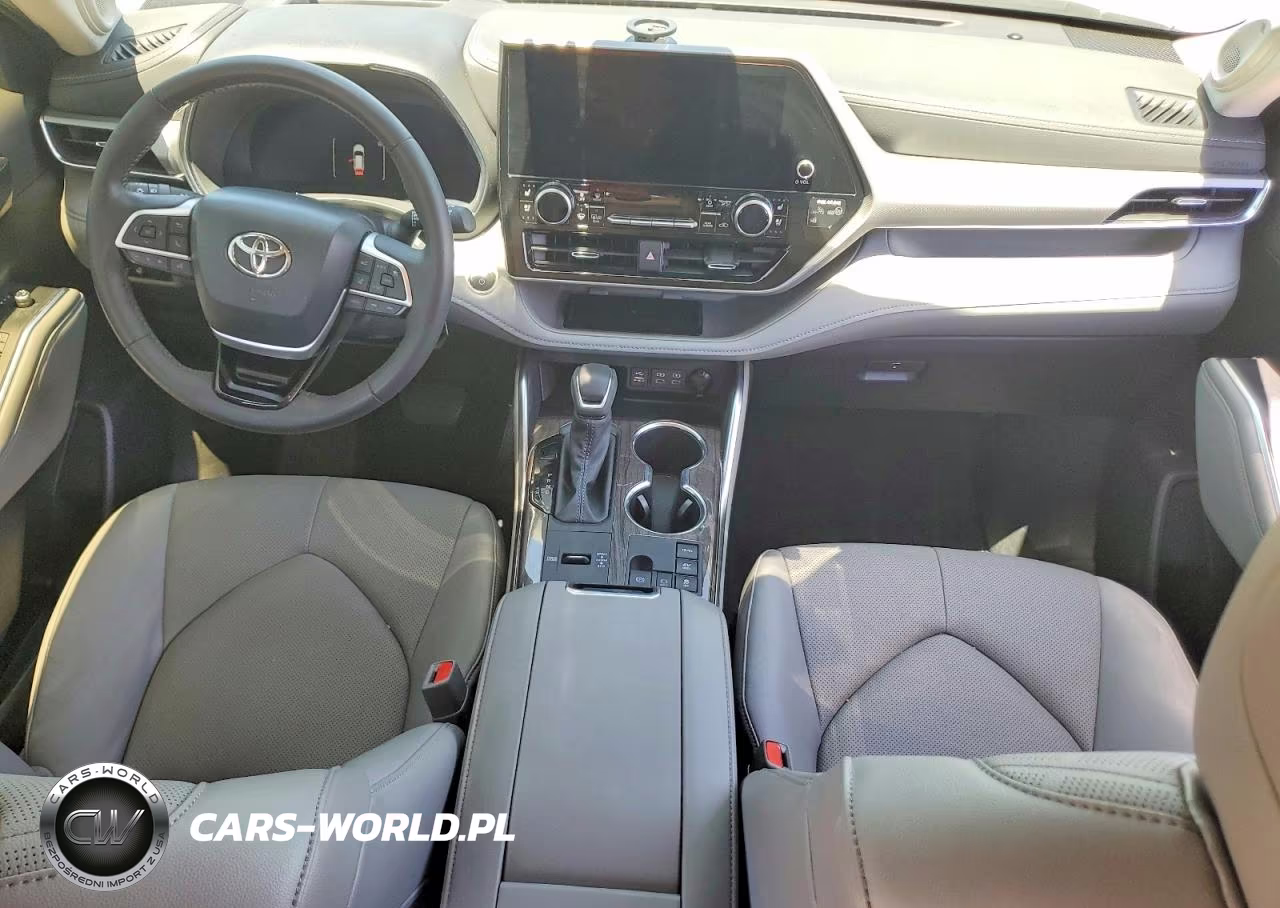 2025 Toyota Highlander Hybrid Platinum VIN:5TDEBRCH7SS646691 - 8