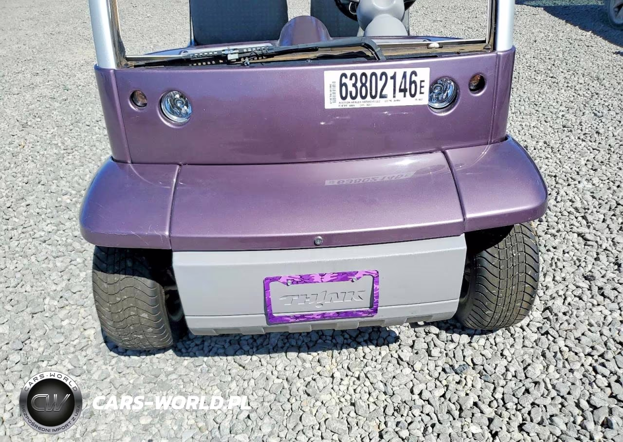 2002 Ford Think Golf Cart VIN:1FABP205620100821 - 7