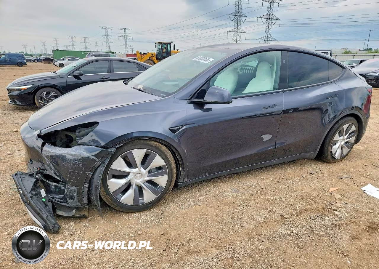 2024 Tesla Model Y VIN:7SAYGDEE7RF027045 - 1
