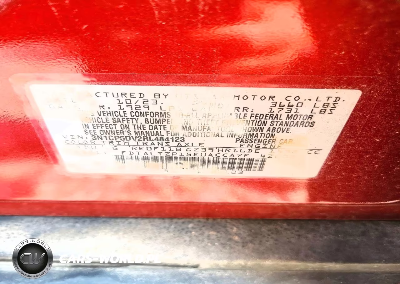 2024 Nissan Kicks Sr VIN:3N1CP5DV2RL484123 - 14