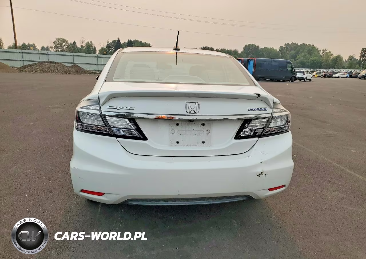2015 Honda Civic Hybrid L VIN:19XFB4F35FE000590 - 6