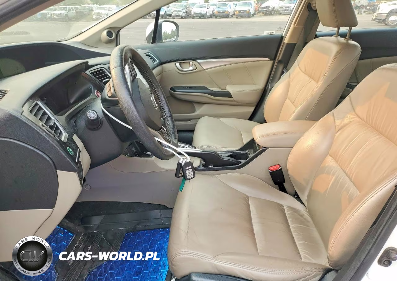 2015 Honda Civic Hybrid L VIN:19XFB4F35FE000590 - 7